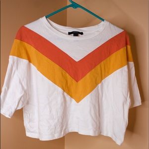 White woman’s crop top